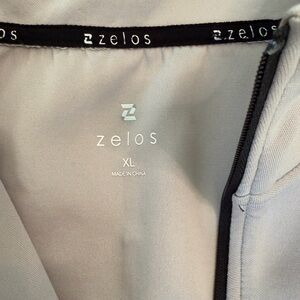 Zelos Light Gray 1/4 zip pullover